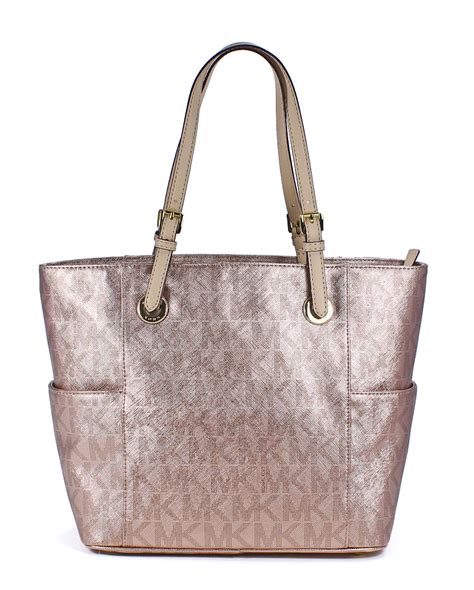 michael kors purse rose gold